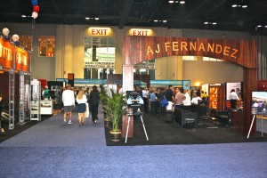 AJ Fernandez booth at IPCPR