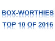 The Box-Worthies: Brian’s Top 10 Cigars of 2016